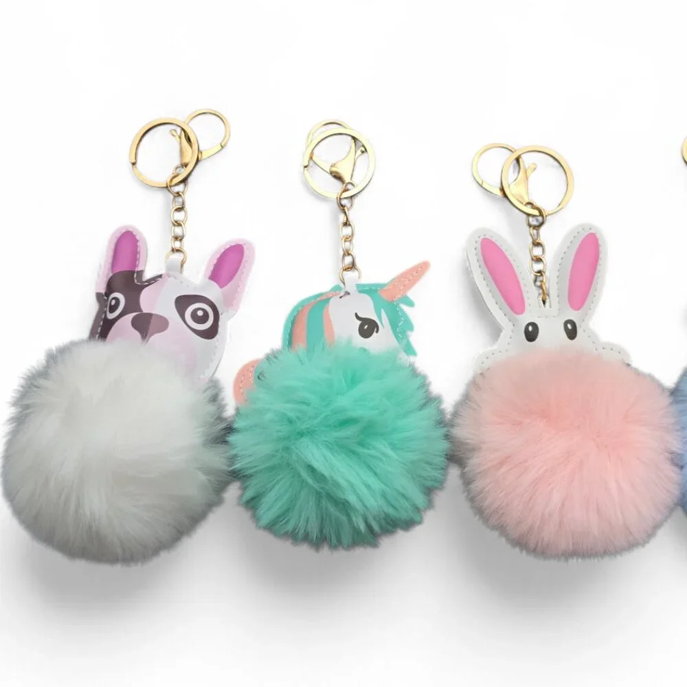 Key/Purse Charms cute pom